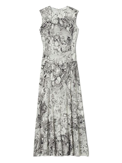 Abito lungo stampato TORY BURCH | 174732035